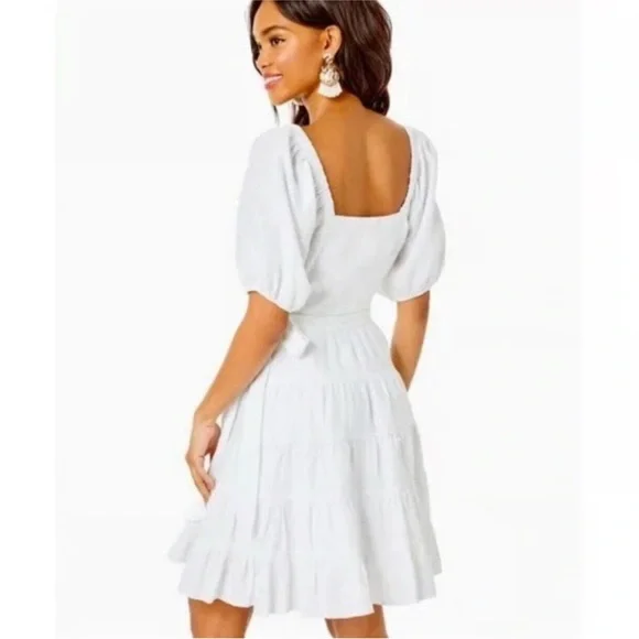 Lilly Pulitzer Iralee short sleeve linen dress - Picture 3 of 6